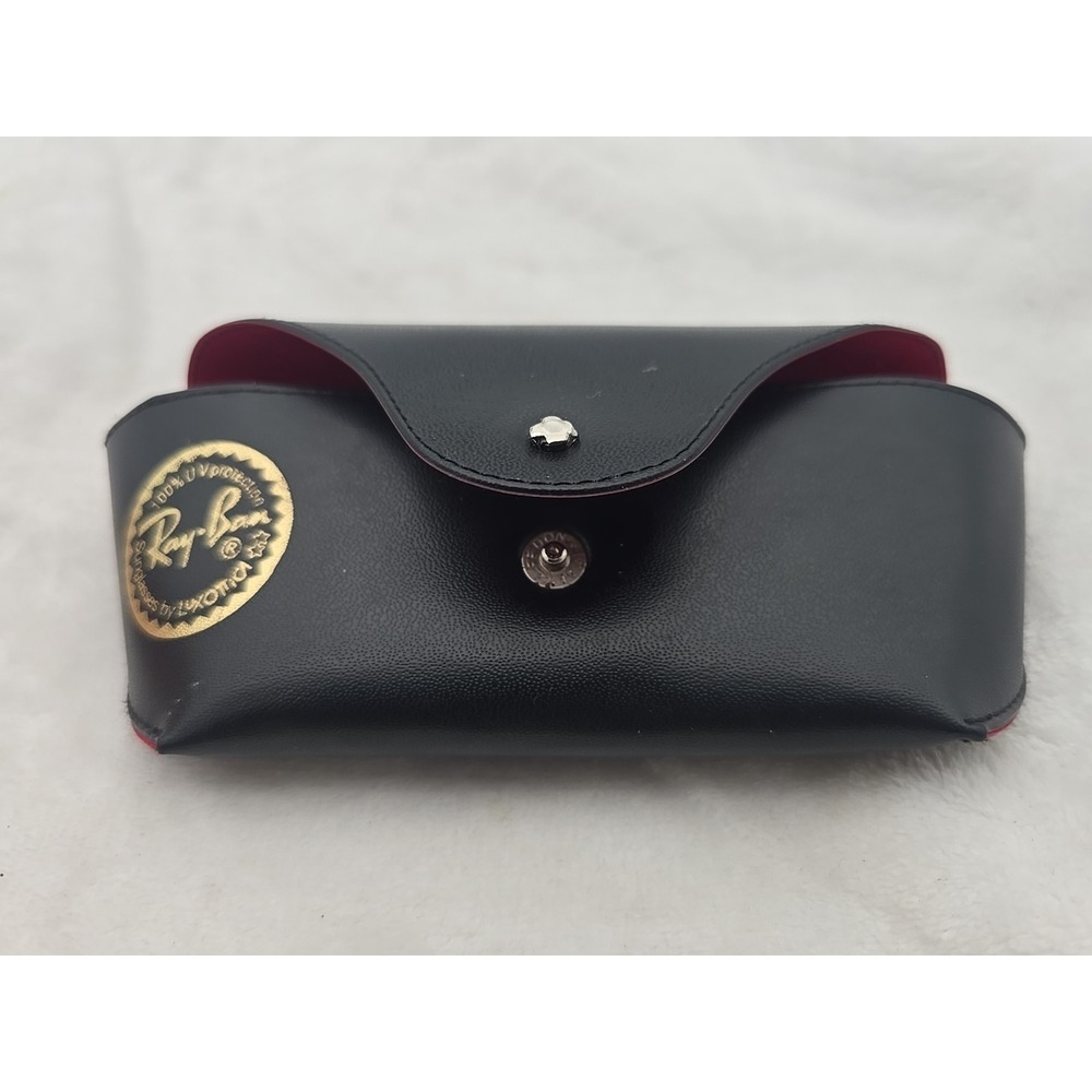 Authentic Ray-Ban Sunglasses Leather Case - Black